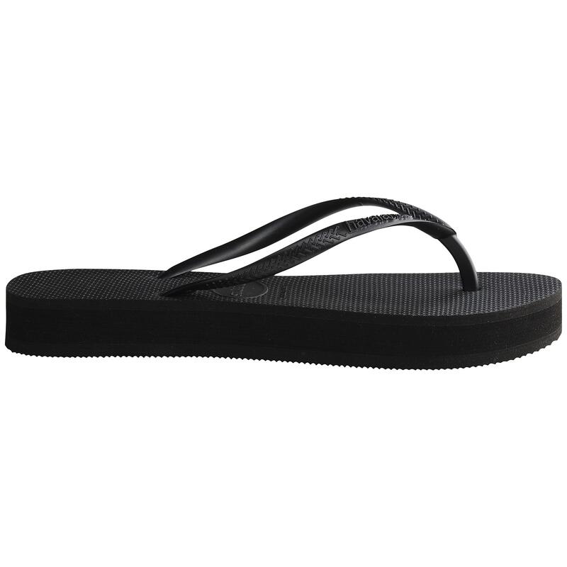 Chanclas Surf Mujer Havaianas HAVAIANAS SLIM PLATFORM Negro