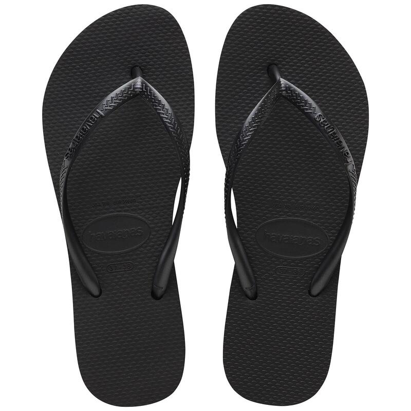 Chanclas Surf Mujer Havaianas HAVAIANAS SLIM PLATFORM Negro