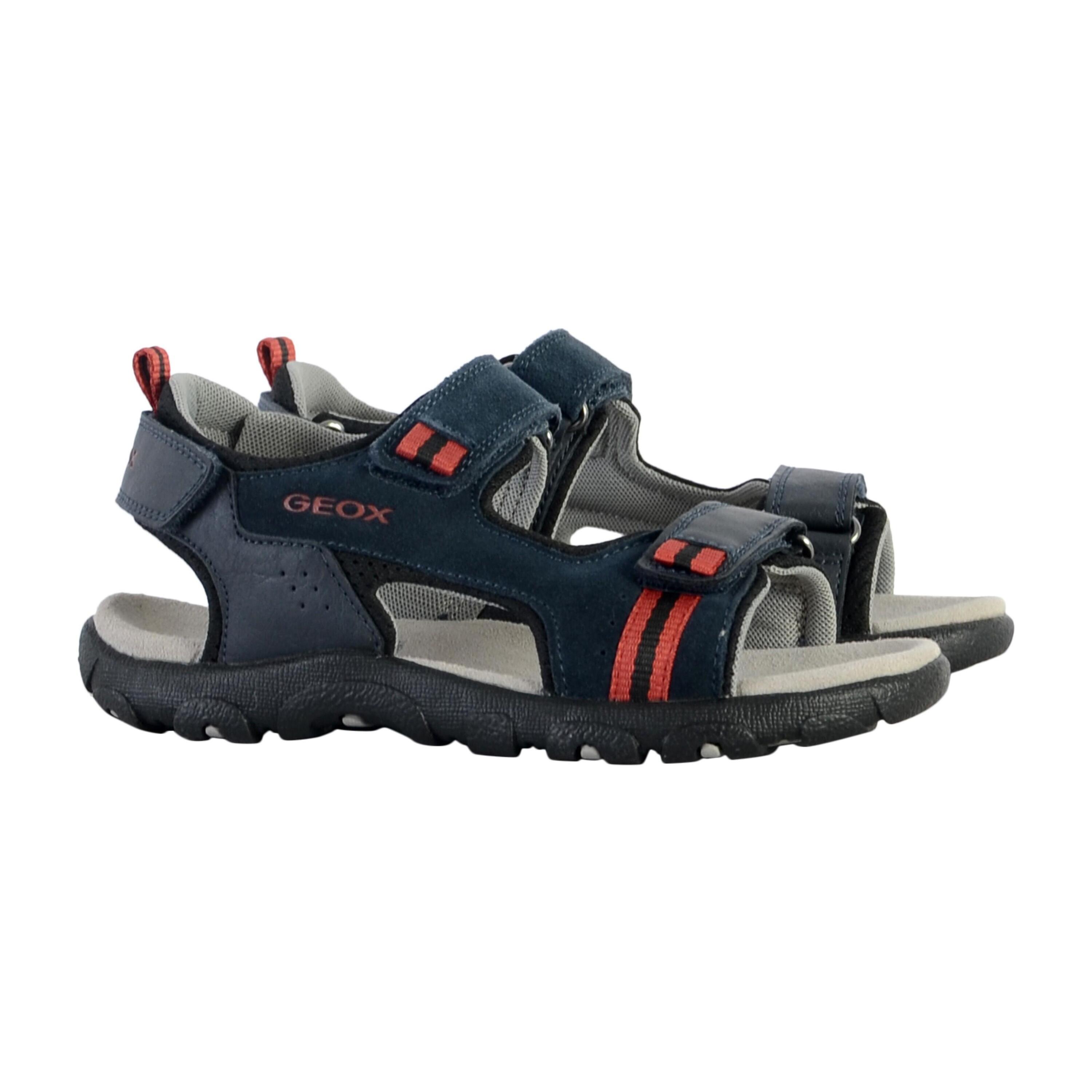 Sandalen Geox Modell Jr Sandal Strada A Farbe Blau 3/5