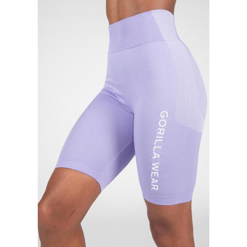 Culotte ciclismo sin costuras Selah - Lila