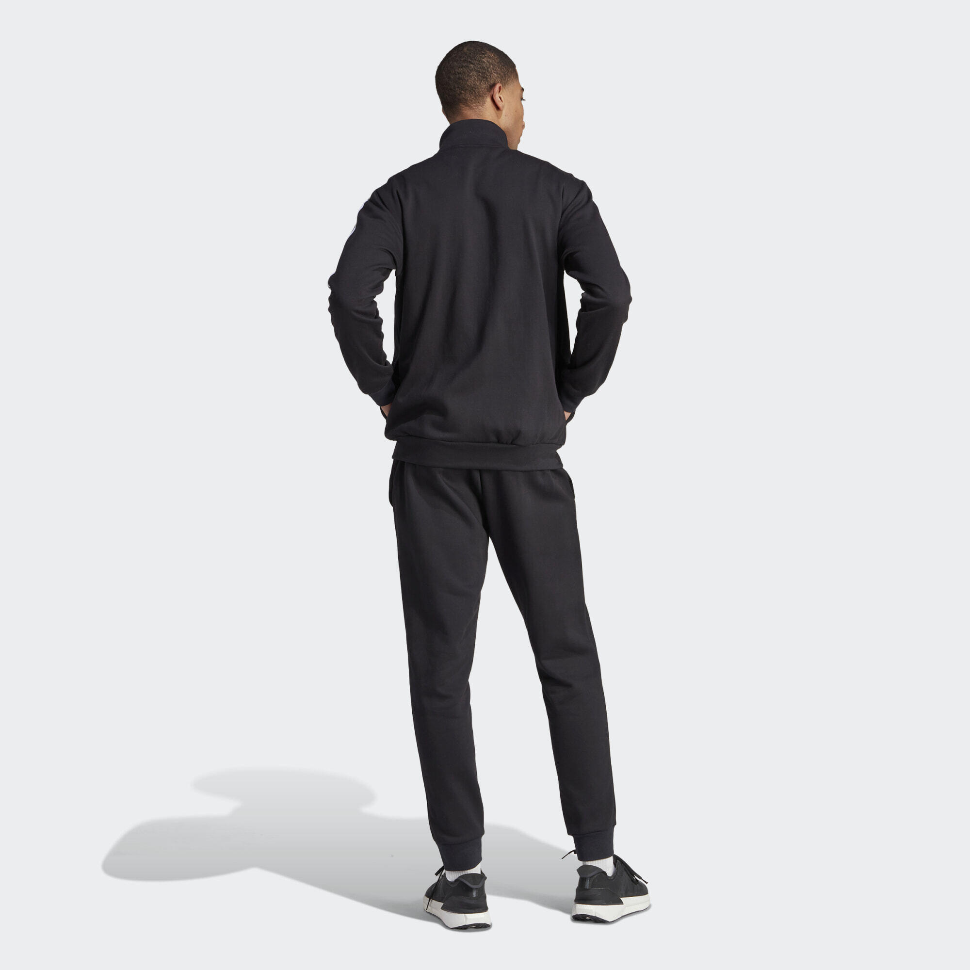 Basic 3-Stripes Fleece Track Suit 3/5