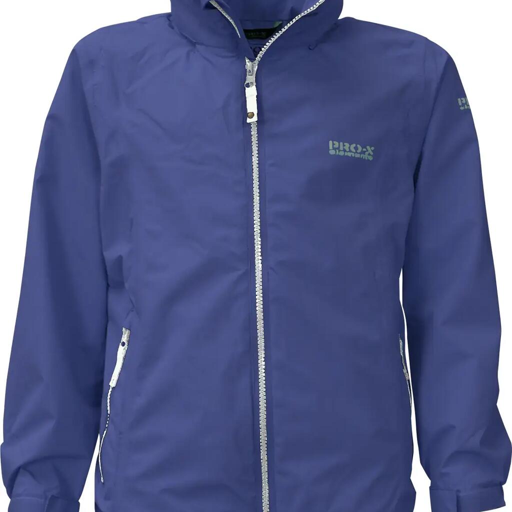 Girls' Rain Jacket LINA Soft Indigo Blue