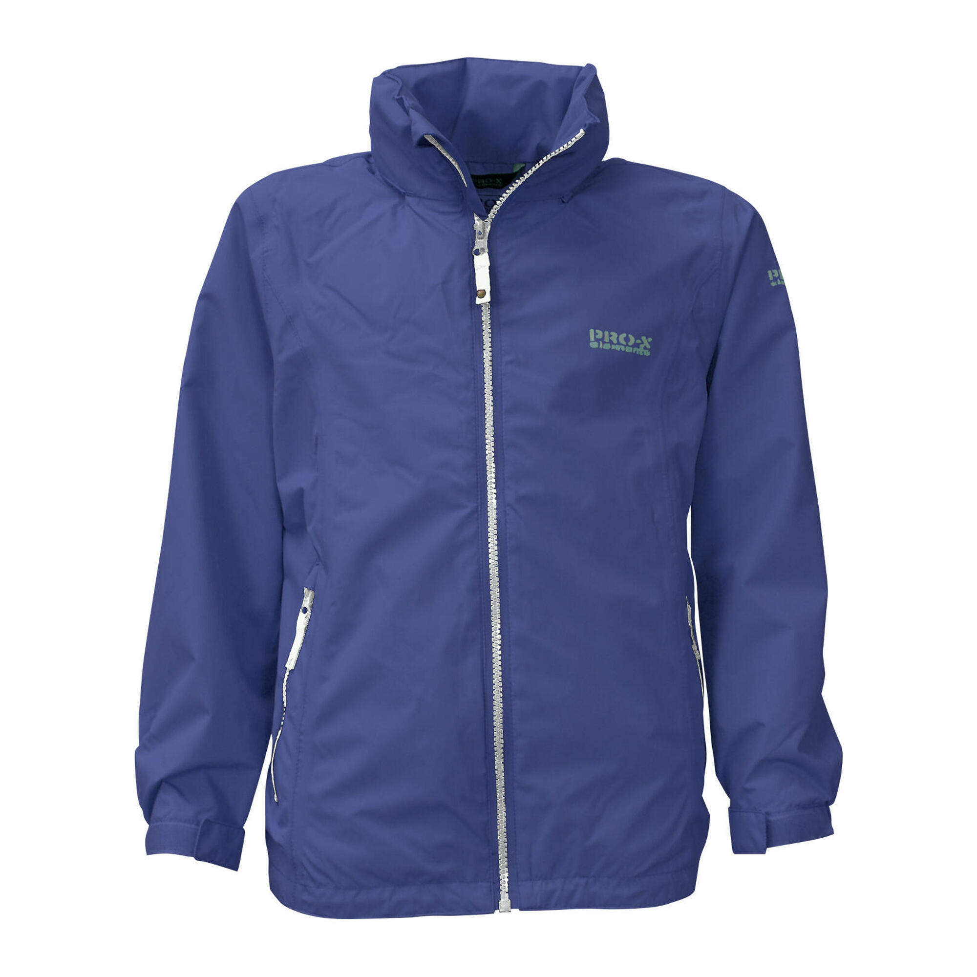 Pro-x Elements - Veste De Pluie Fille Lina Indigo Doux - Bleu - Coupe-pluie - Bleu - 14 À 16 Ans - Decathlon