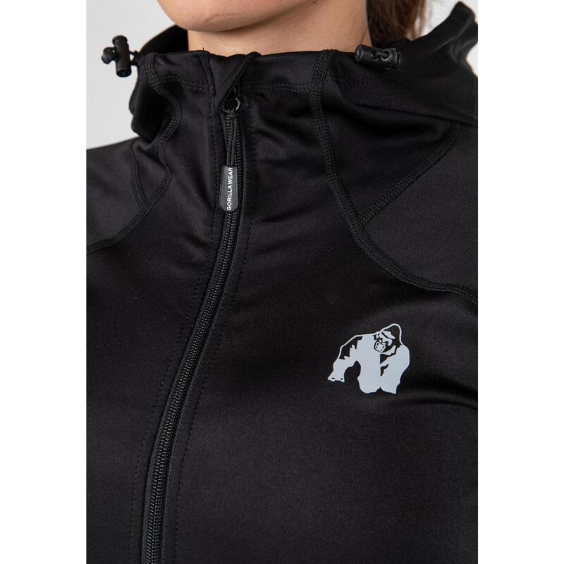 Gorilla Wear Halsey Trainingsjas - Track jacket - Zwart/Black - XL