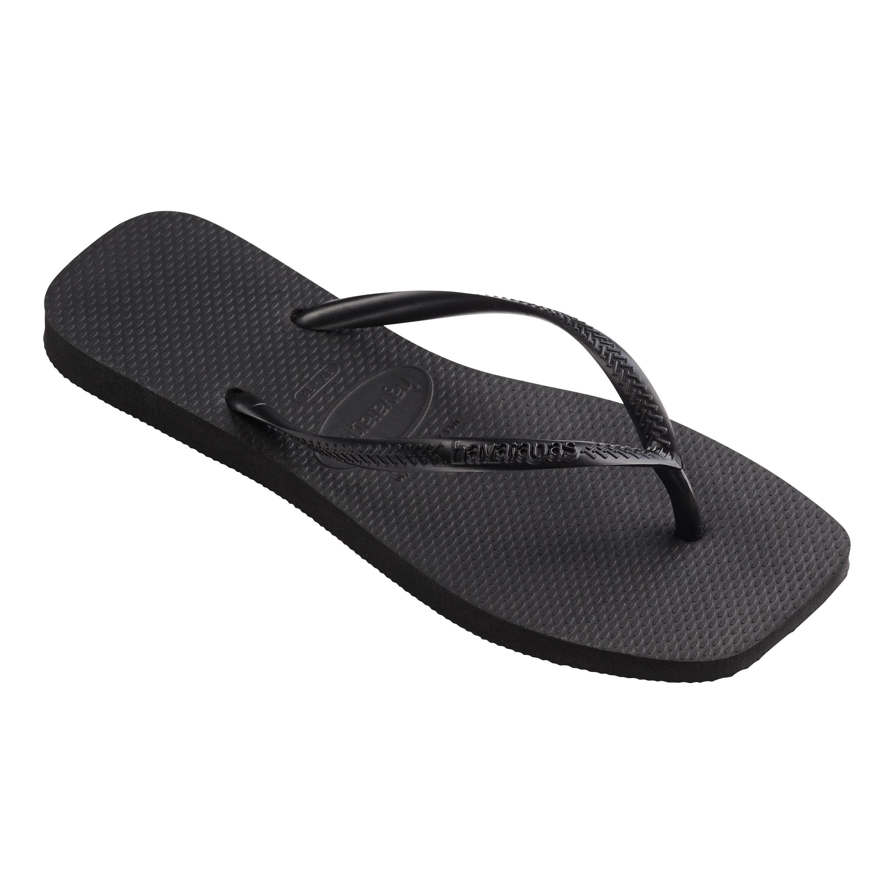 Infradito Havaianas Modello Square Colore Nero 3/5
