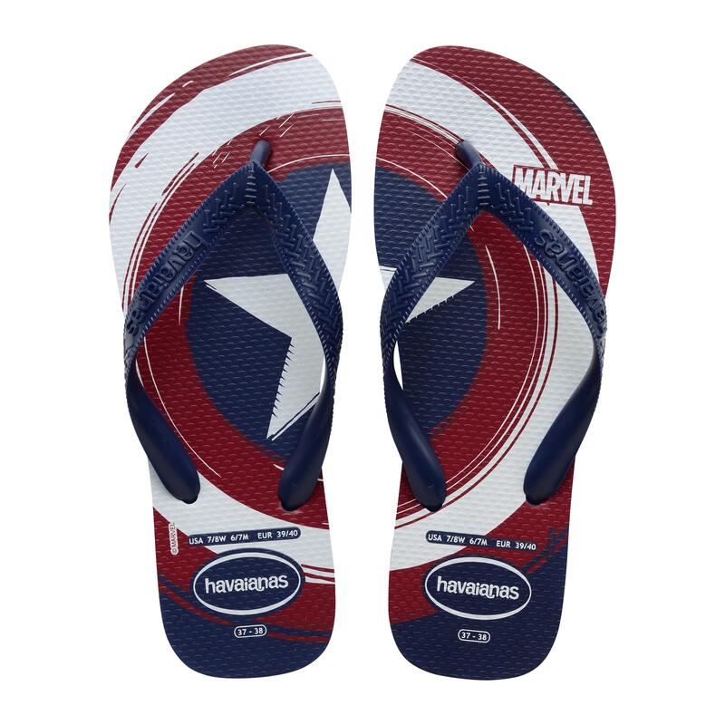 Chanclas Hombre Havaianas Top Marvel Logomania Azul