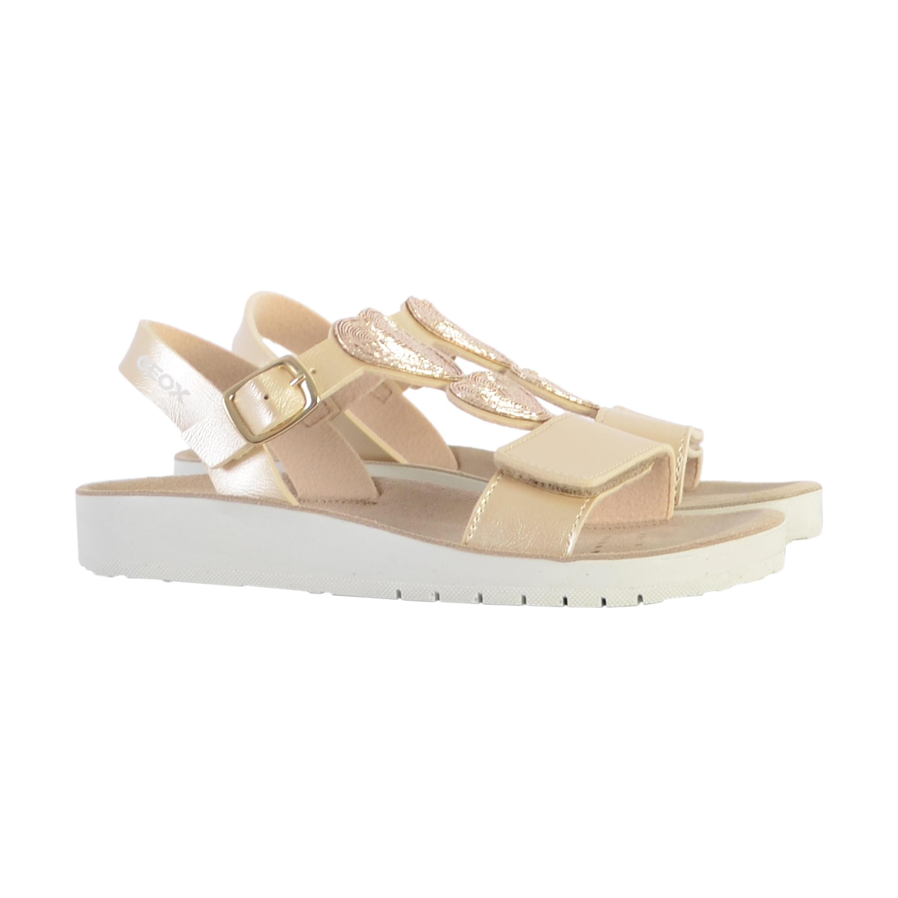 Sandalias Niña Geox J Sandal Costarei Gi Oro 3/5