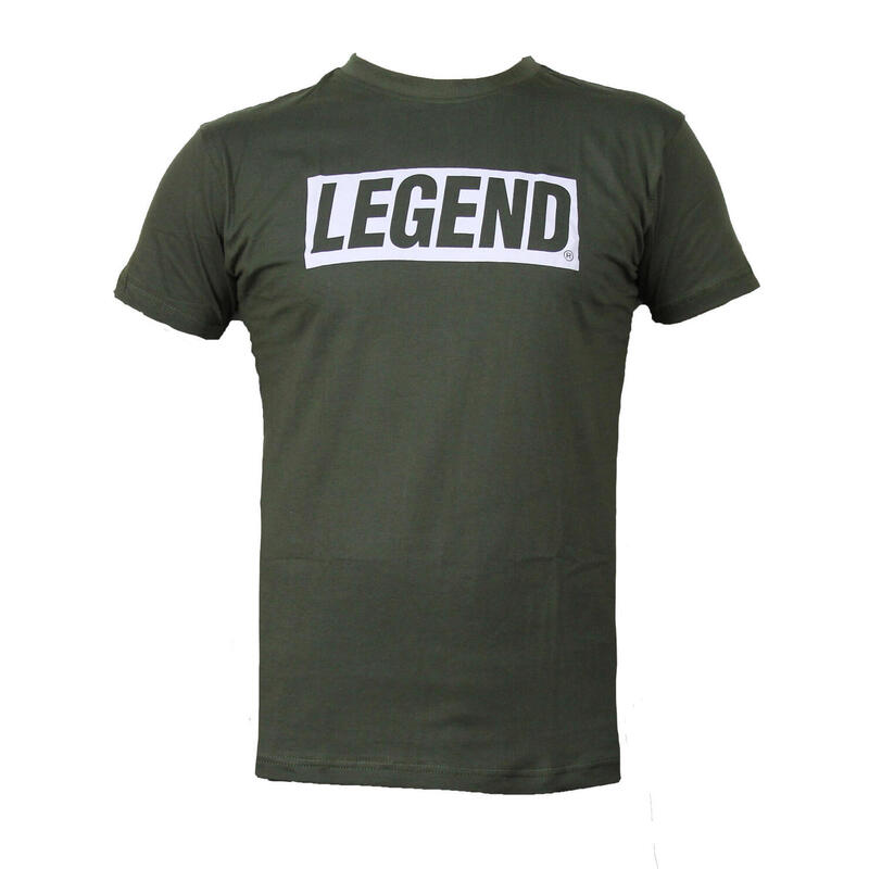 t-shirt Inspiration Enfant/Adulte Vert Armée Polyester/Coton