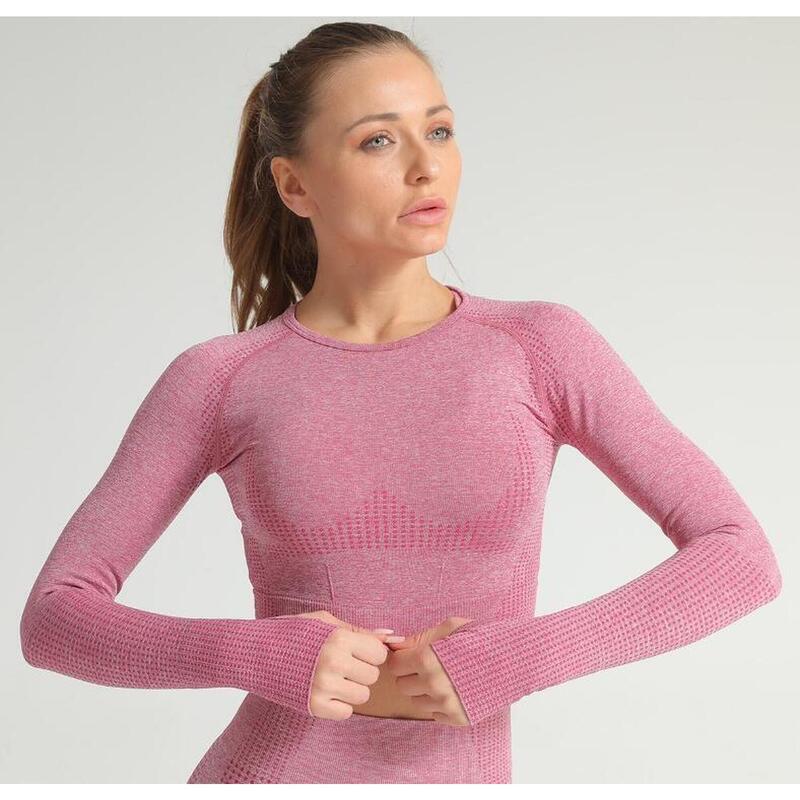 Haut de sport PRO pour femme Sweet Pink