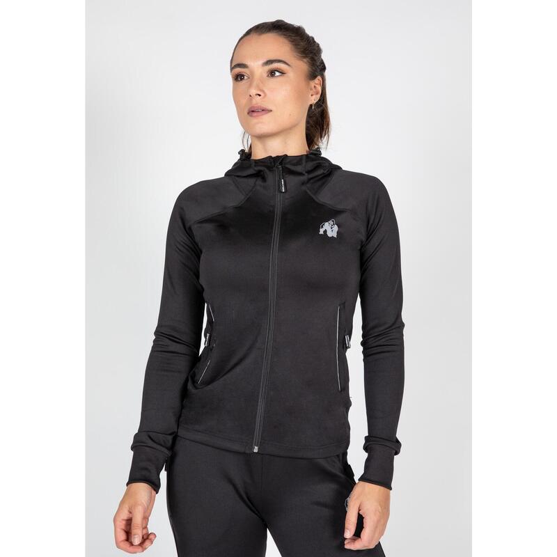 Gorilla Wear Halsey Trainingsjas - Track jacket - Zwart/Black - L