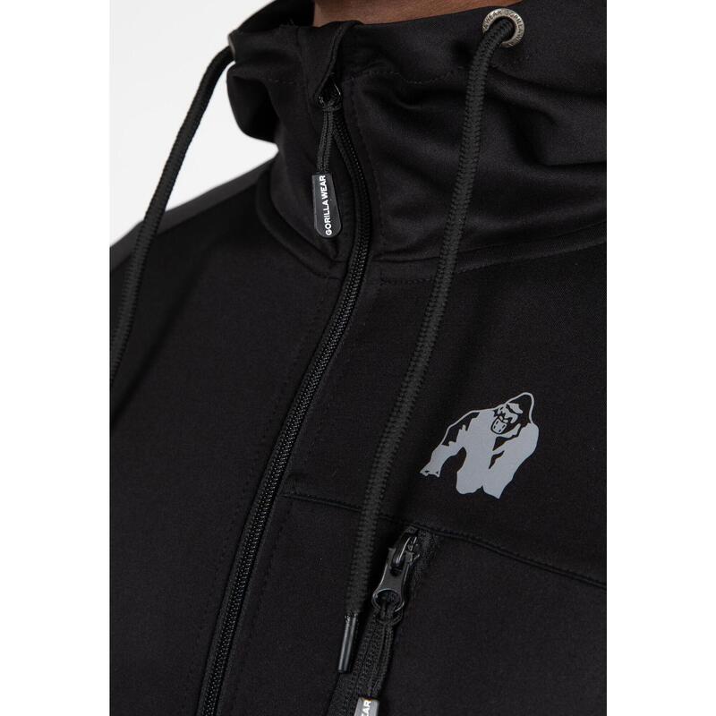 Gorilla Wear Scottsdale Trainingsjas - Track jacket - Zwart/Black - L