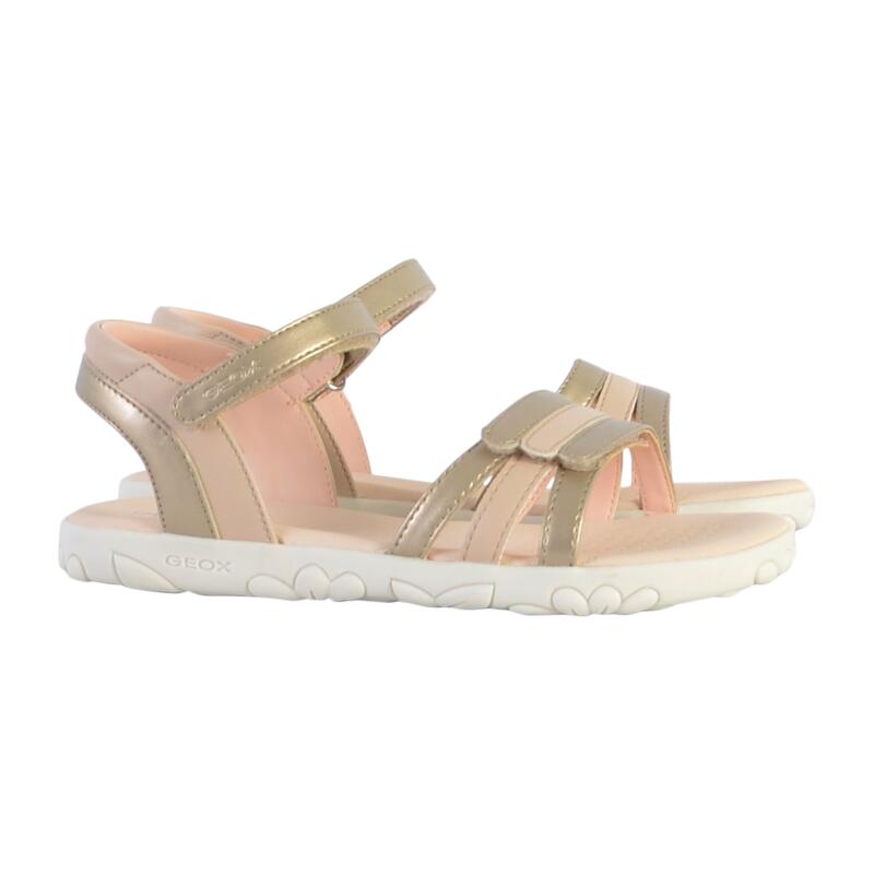 Sandalias Niña Geox J Sandal Haiti Girl Oro