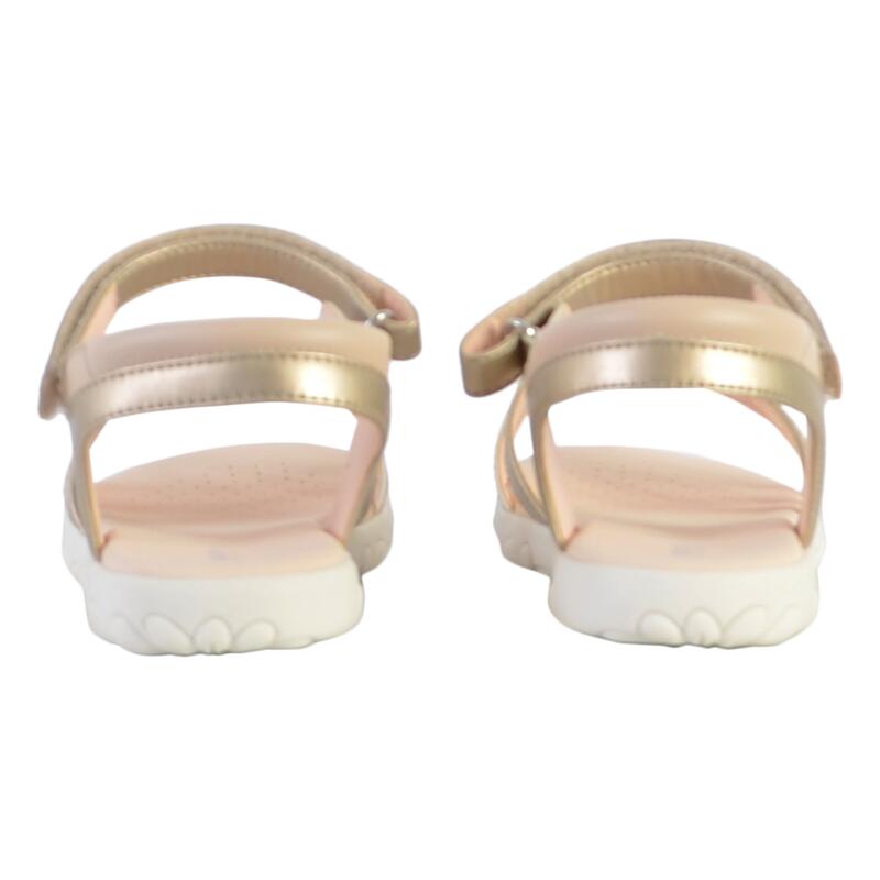 Sandalias Niña Geox J Sandal Haiti Girl Oro