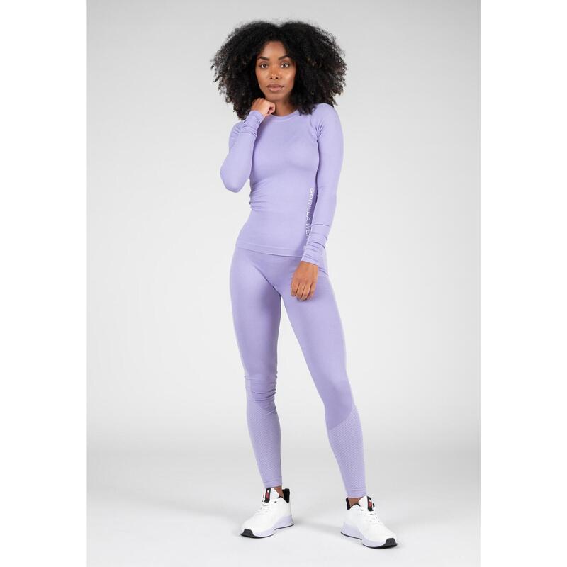 Leggings sans coutures Selah - Lilas