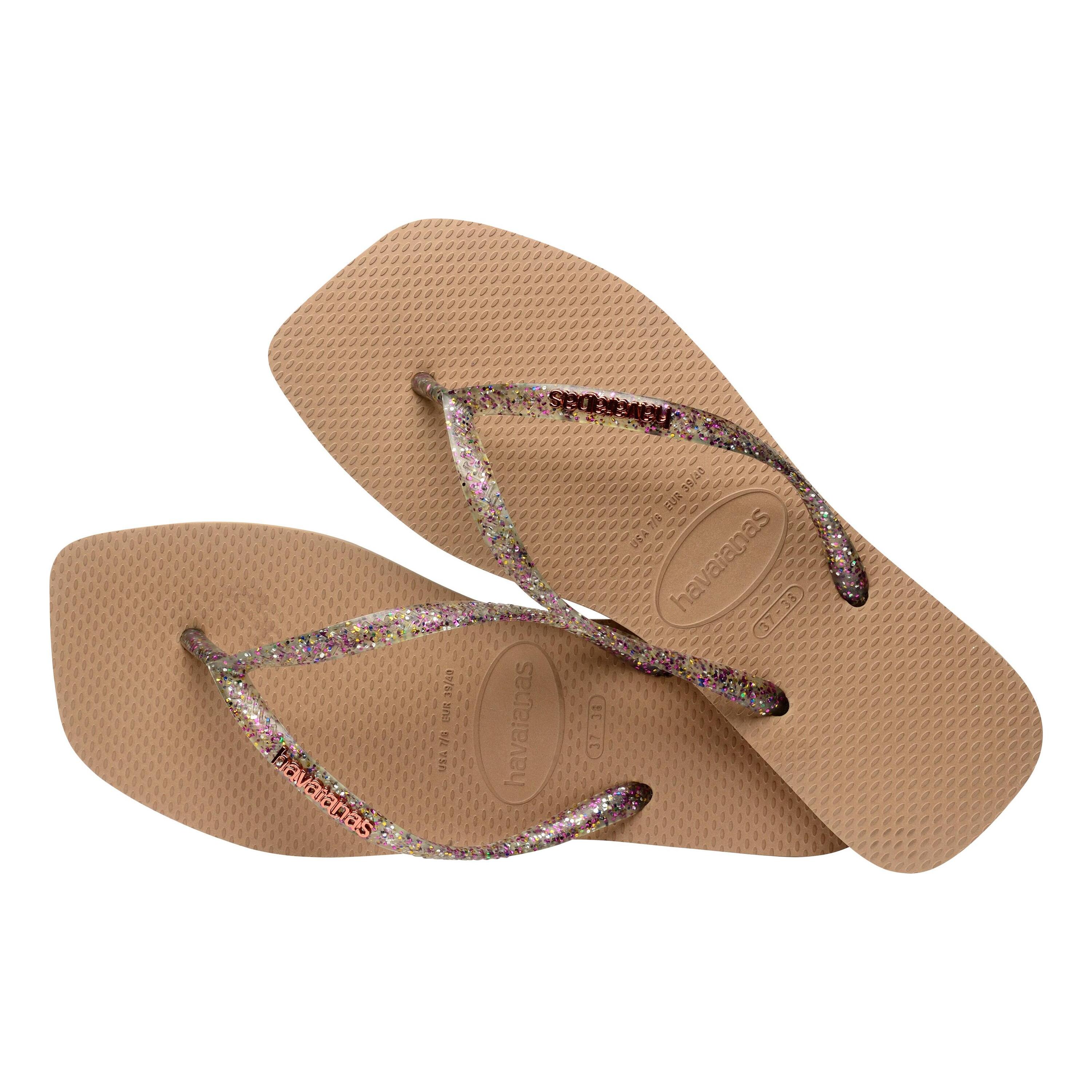Infradito Donna H. Sl Sq Lg Met Fc 4/4