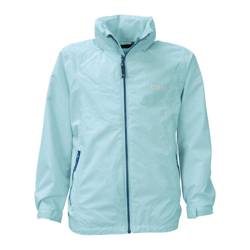 Mädchen Regenjacke LINA Blue Topaz-Blau