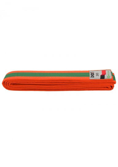 Centura Arte Martiale Dax Sports Portocaliu/Verde/Portocaliu