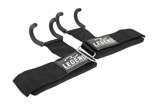 Fitness Haak Heren/Dames Zwart Power Haak - Goede grip - Onesize