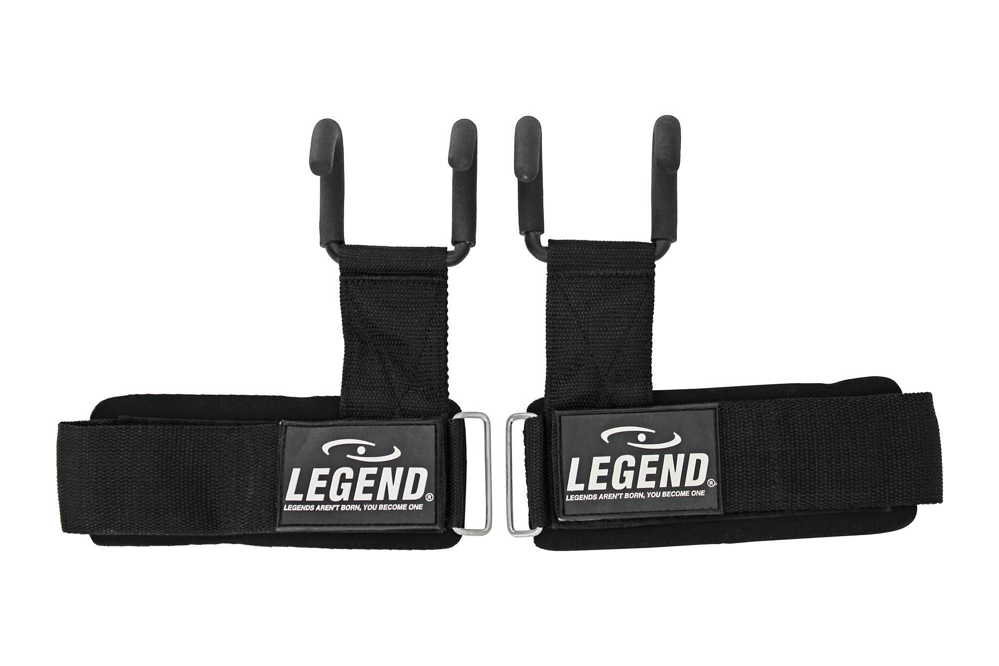 Fitness Haak Heren/Dames Zwart Power Haak - Goede grip - Onesize 2/4