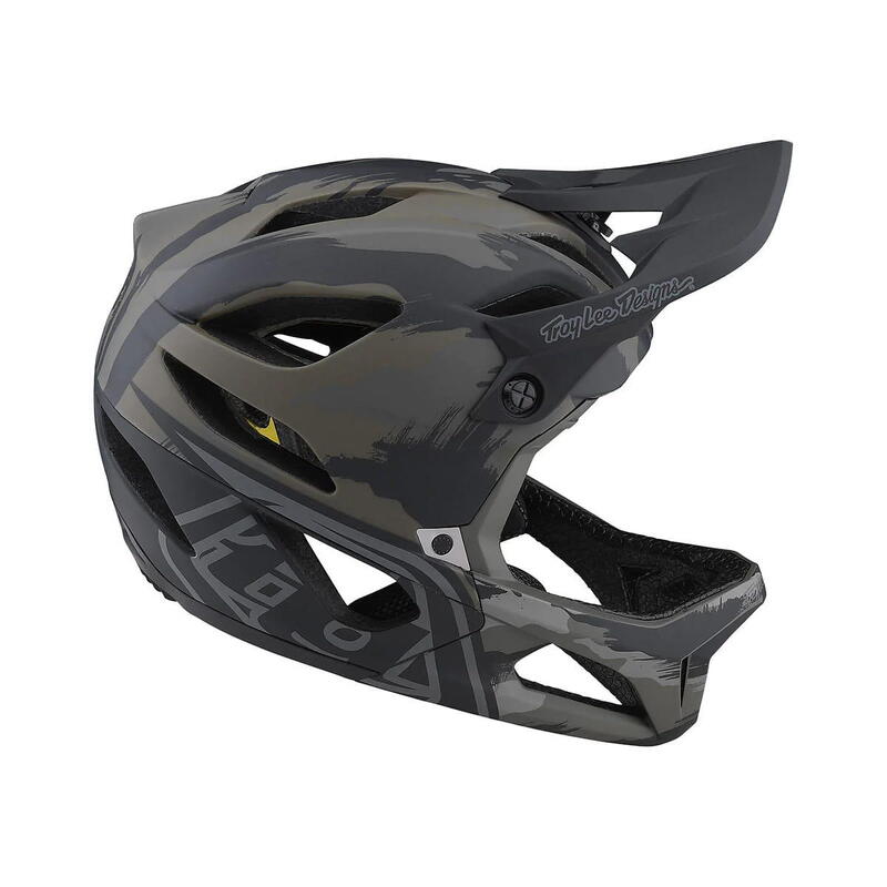 Stage Mips Fullface-Helm - Brushed Camo