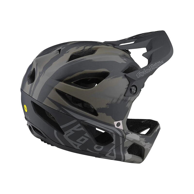 Stage Mips Fullface Helm - Geborsteld Camo