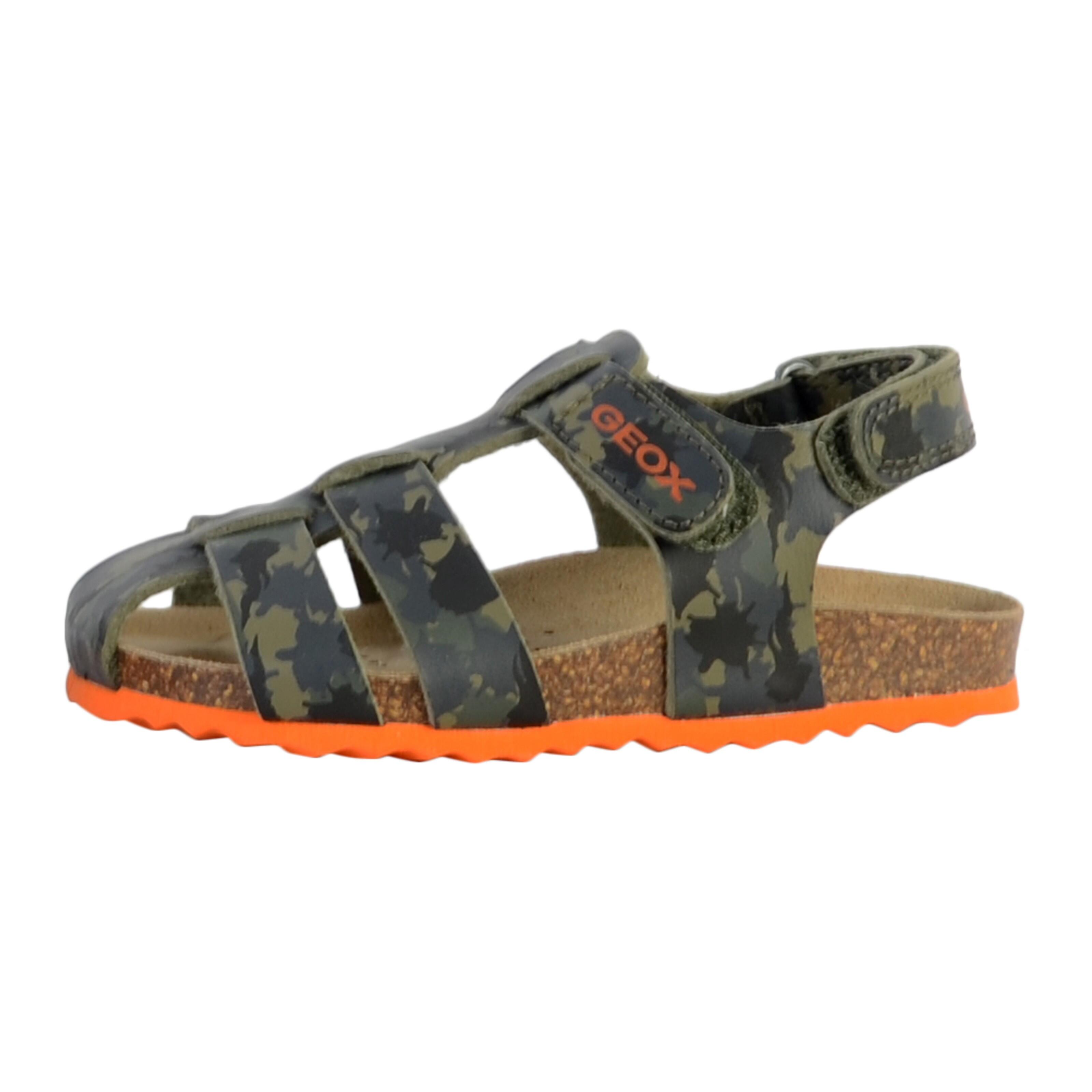 Sandalen Geox Modell B Sandal Chalki Boy Farbe Grün