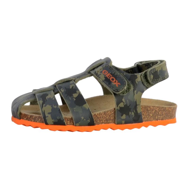 Sandalias Niño Geox B Sandal Chalki Boy Verde