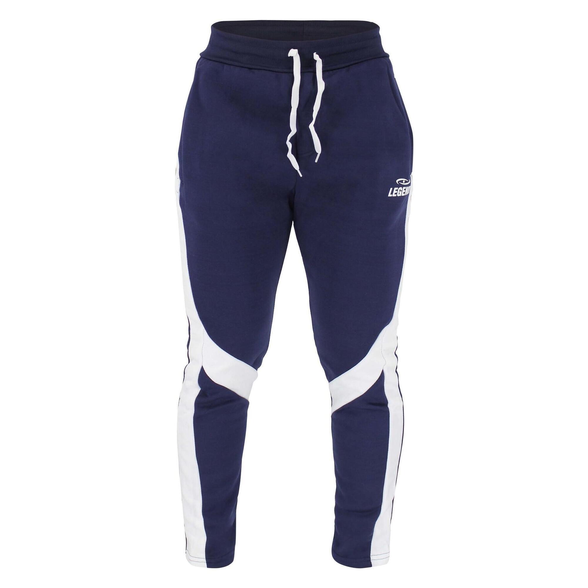 Pantalon de jogging slim en fleece marine unisexe 5/5