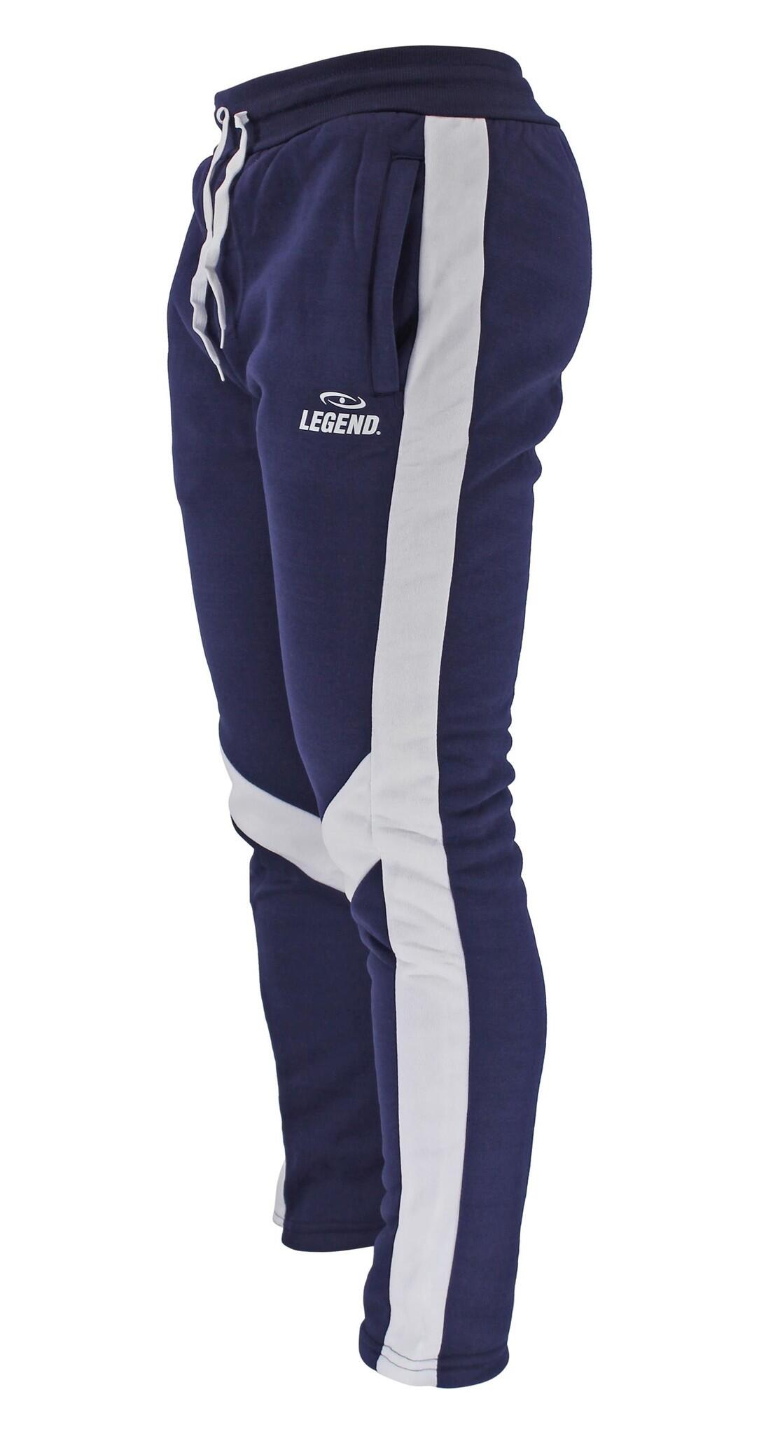 Pantalon de jogging slim en fleece marine unisexe 4/5