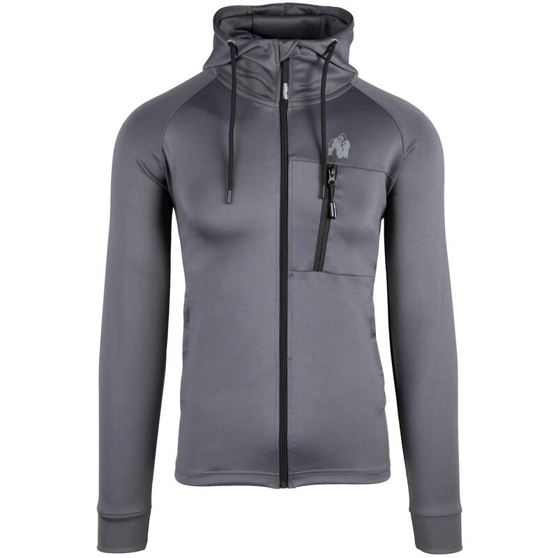 Gorilla Wear Scottsdale Trainingsjas - Track jacket - Grijs/Gray - 2XL