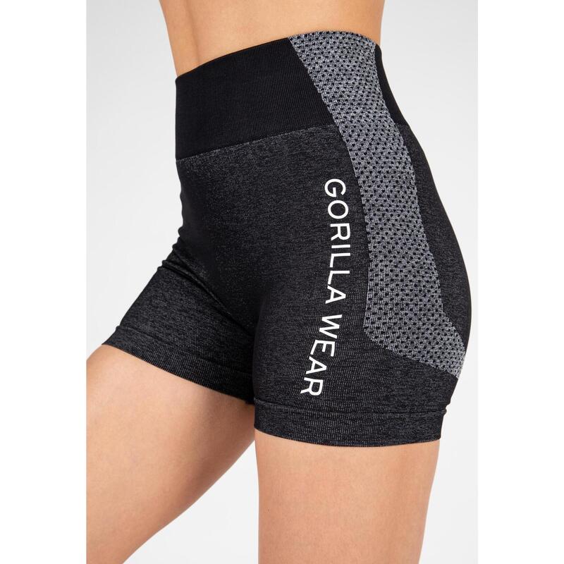 Gorilla Wear Selah Seamless Shorts - Zwart - L/XL