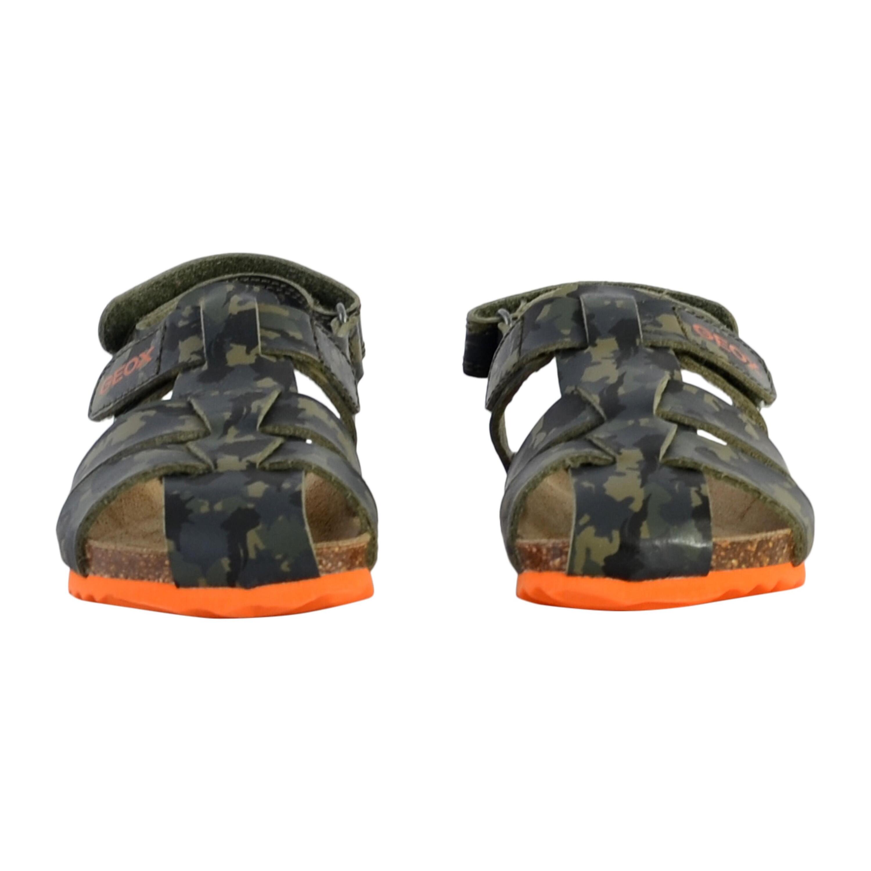 Geox Modelo B Sandal Chalki Boy Cor Verde 5/5