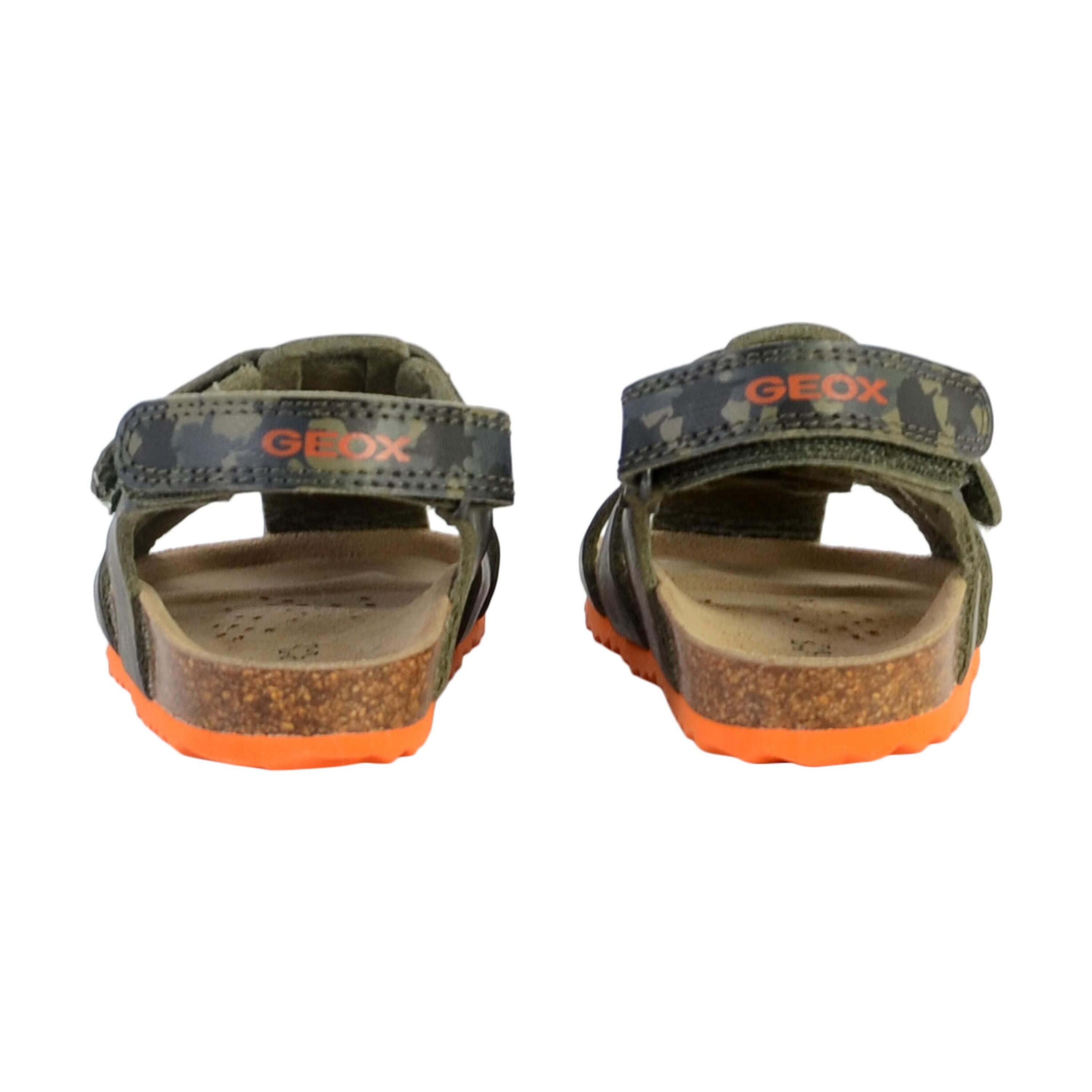 Geox Modelo B Sandal Chalki Boy Cor Verde 4/5