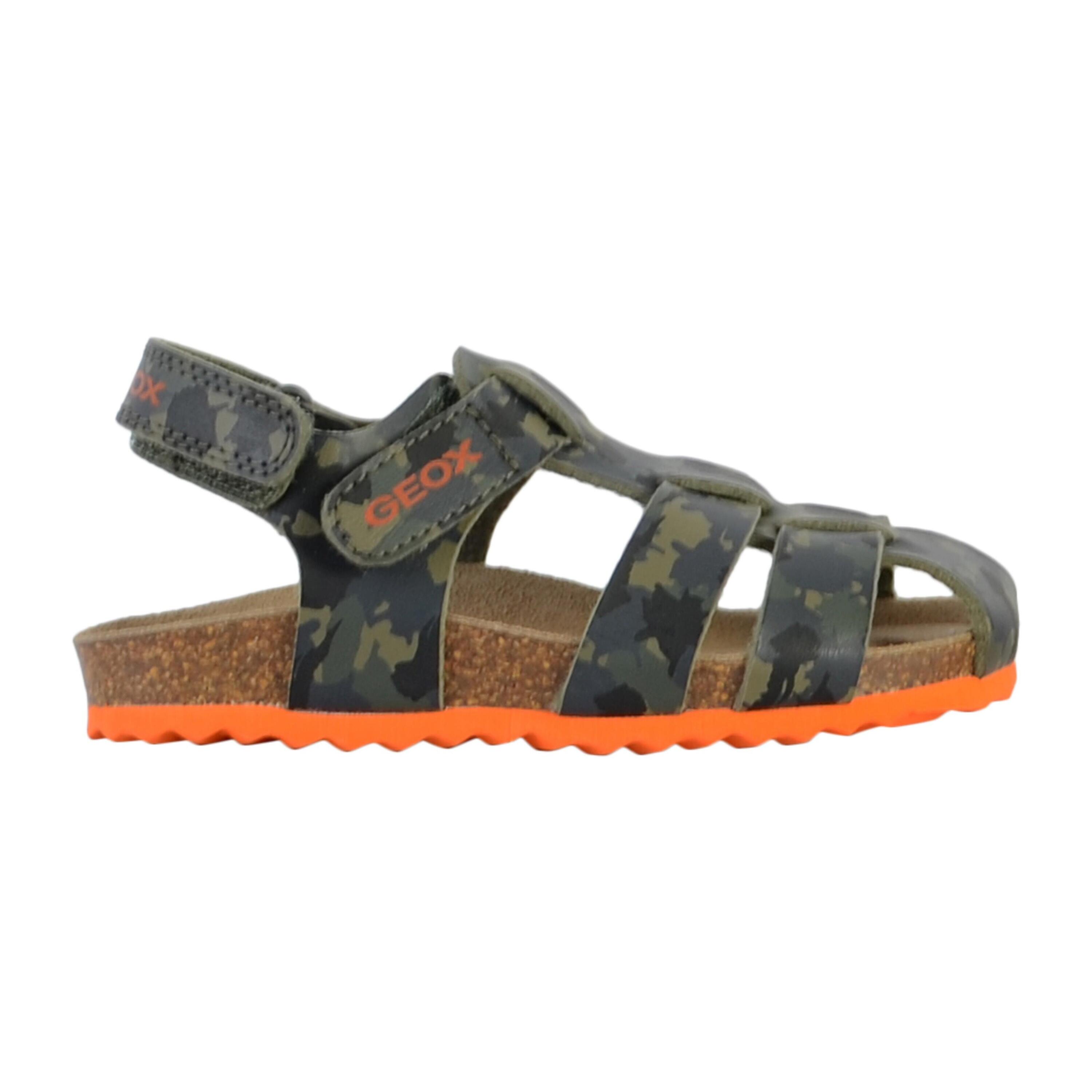 Geox Modelo B Sandal Chalki Boy Cor Verde 2/5