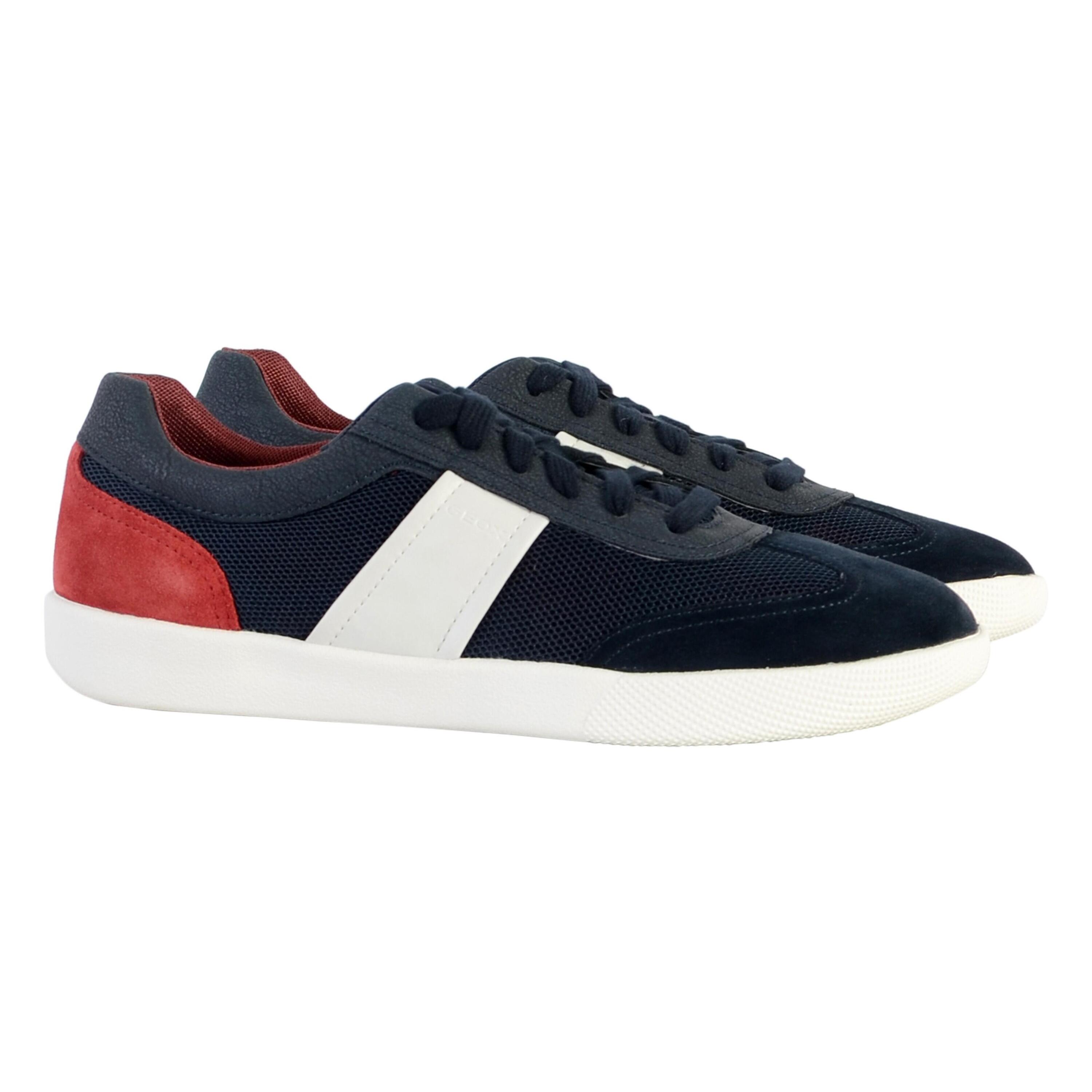 Basket Cuir Geox U Rieti Mesh - Homme 3/5
