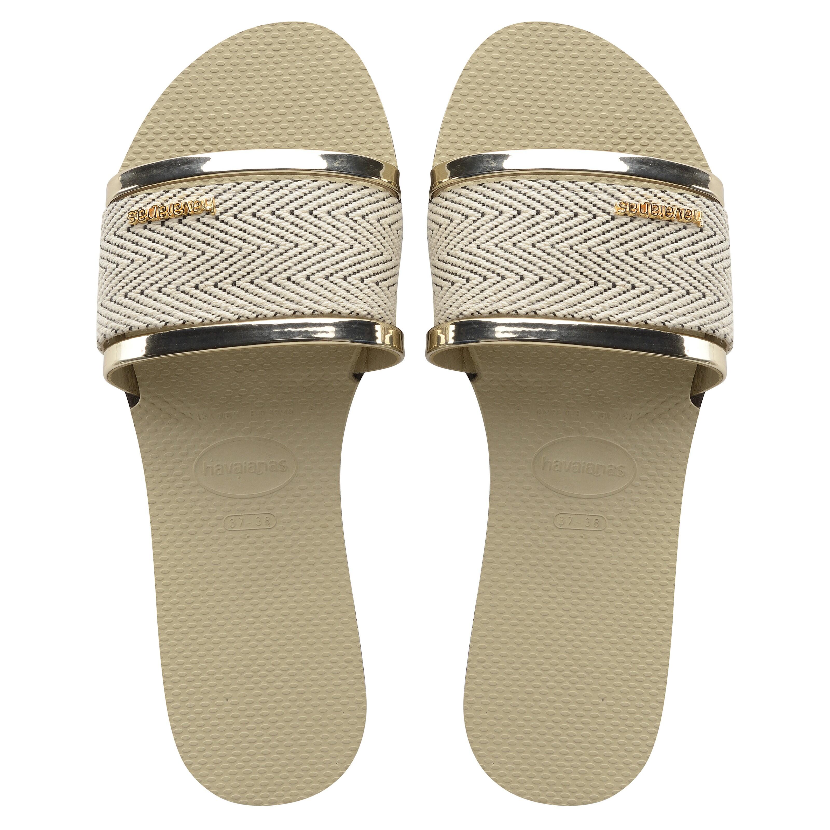 Havaianas - Sandales Havaianas You Trancoso Premium - Femme - Tongs - Beige - 35/38 - Decathlon