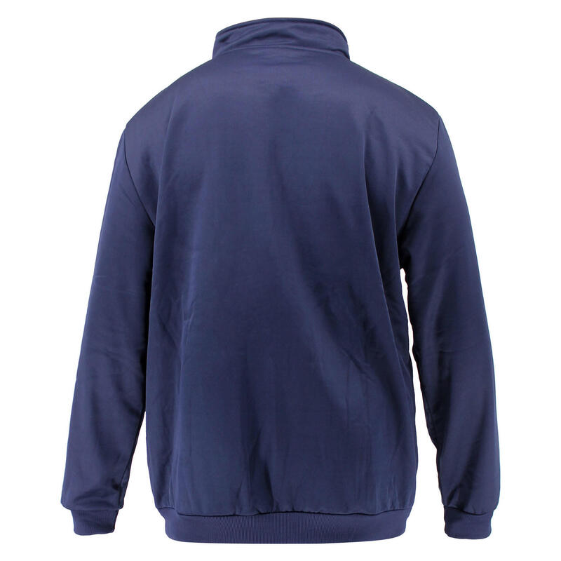 Cardigan homme molleton marine