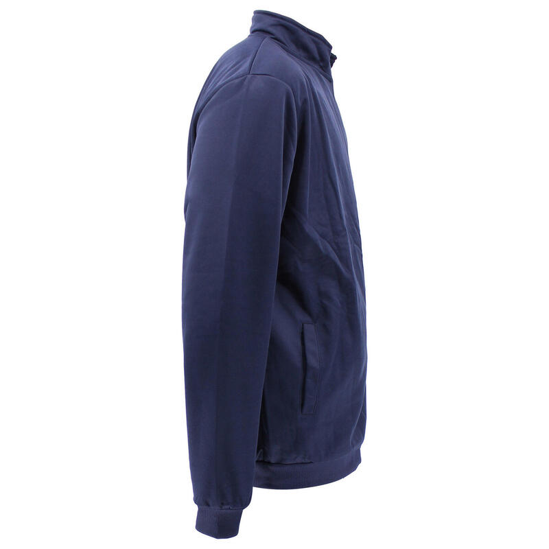 Cardigan homme molleton marine