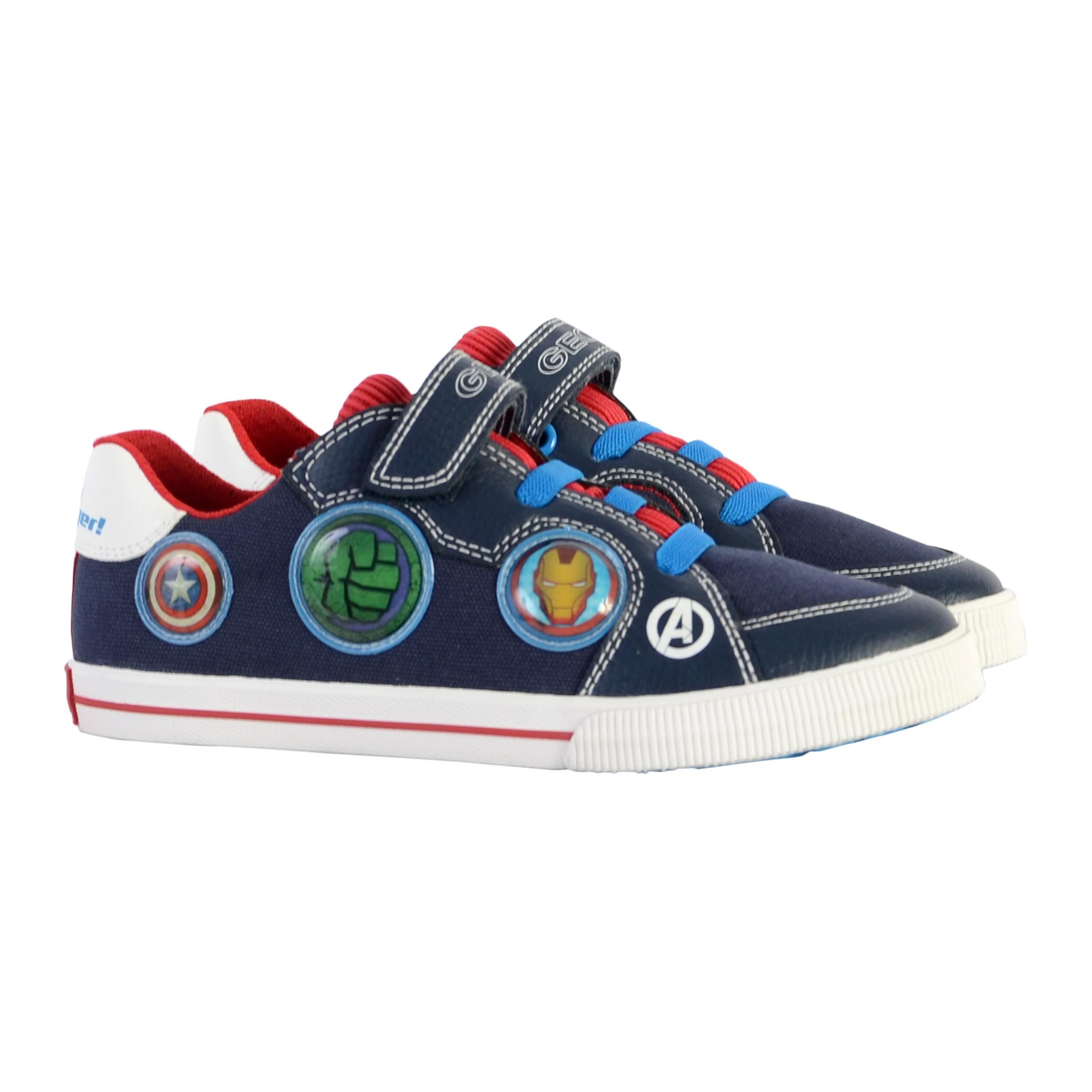 Basket à Scratch Plate Geox Enfant Kilwi Canv+Tumb 3/5