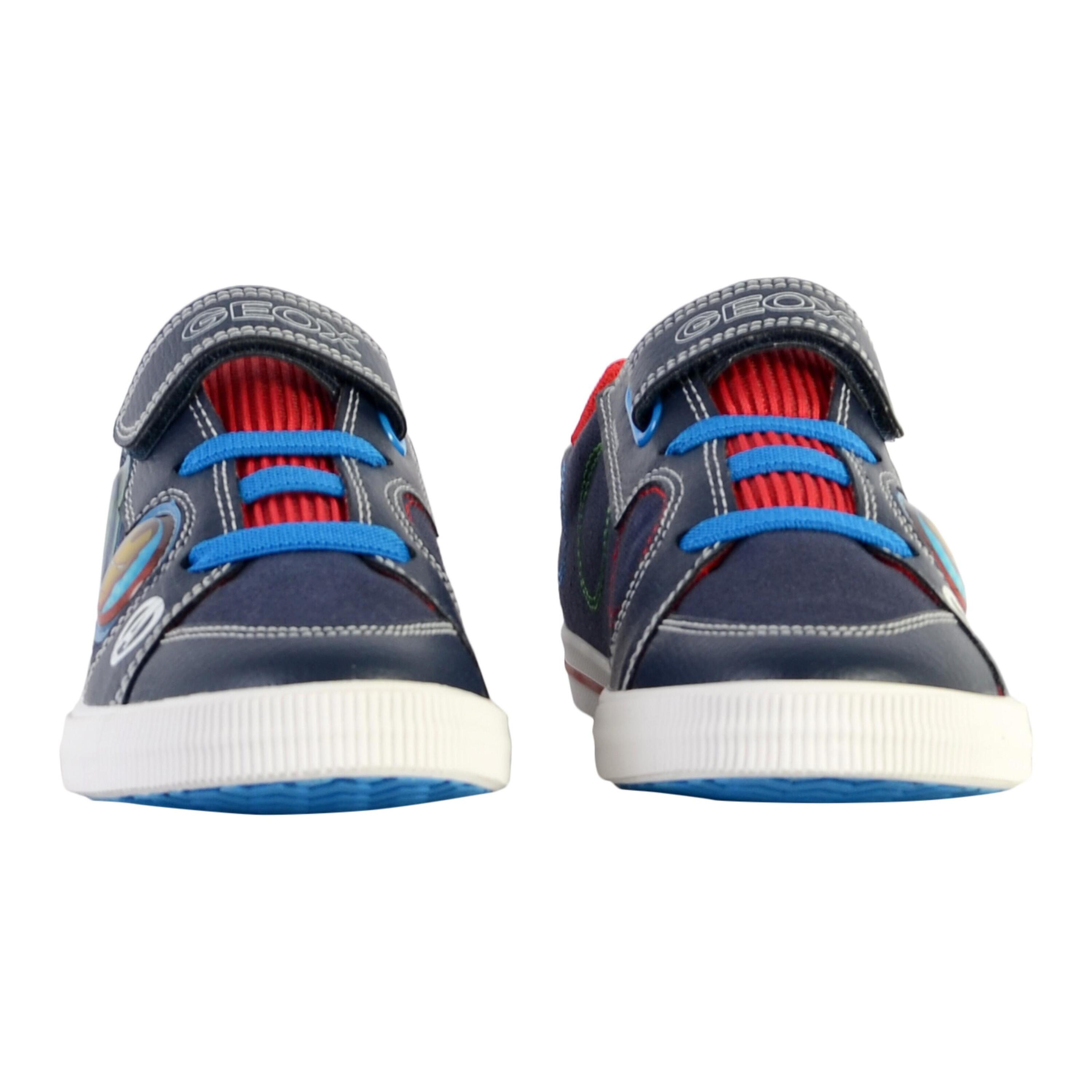 Basket à Scratch Plate Geox Enfant Kilwi Canv+Tumb 5/5