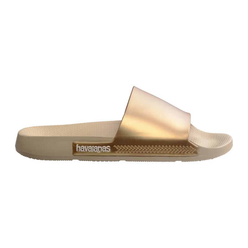 Sandale à enfiler Havaianas Slide Classic Metallic 4147131 - Femme