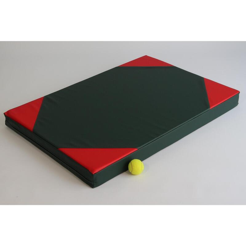 Turnmatte 100 x 70 x 8 cm Grün Weichbodenmatte  Gymnastikmatte