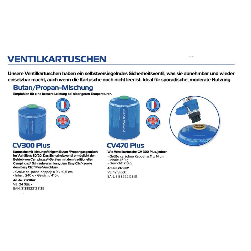 Campingaz CV470 Plus Butane Propane Cartridge CAMPINGAZ Decathlon
