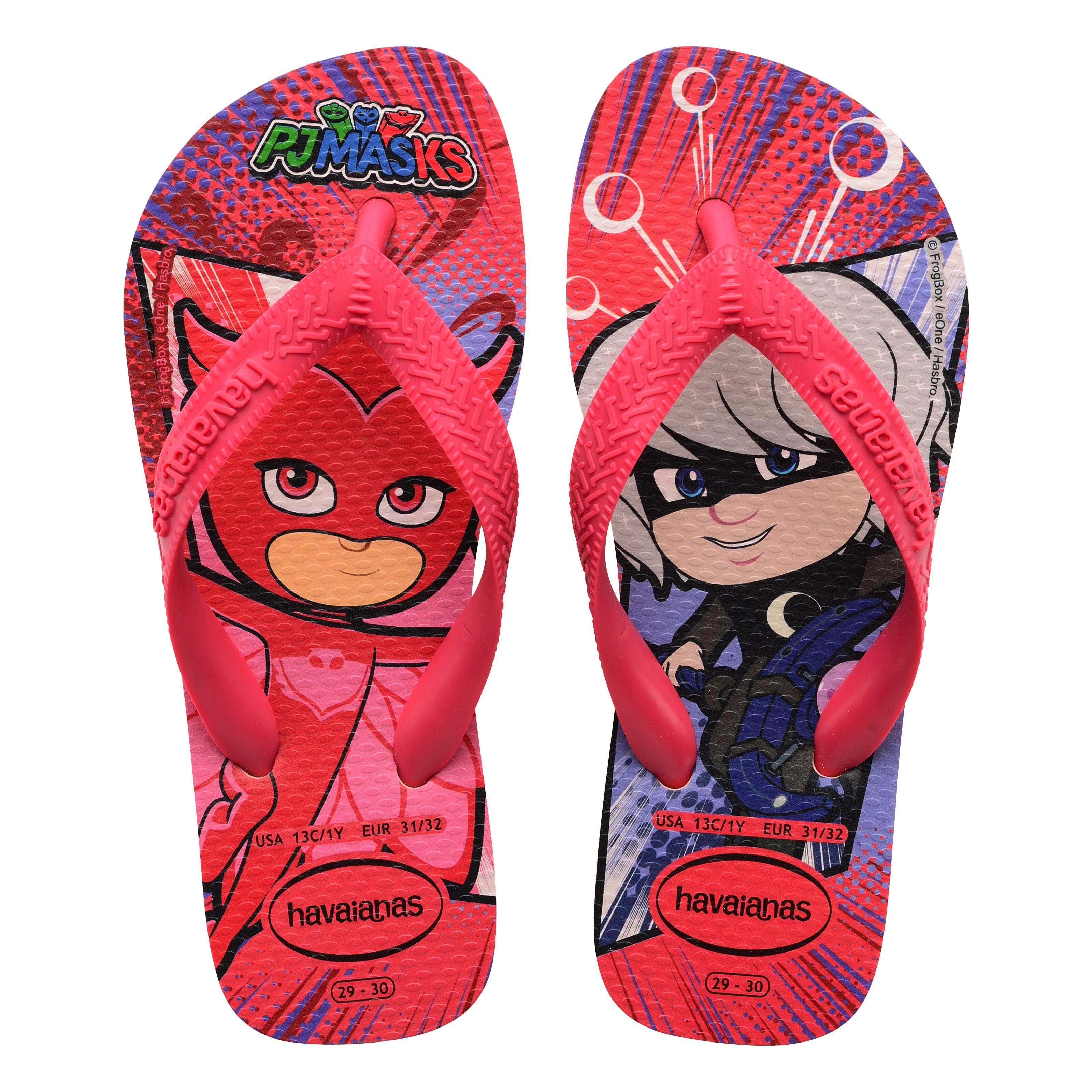 Havaianas - Tong À Enfiler Enfant Havaianas H. K T Pj Masks - Enfant - Tongs - Rose - 33/34 - Decathlon