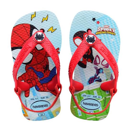 Tong Enfant à élastique Havaianas Baby Marvel - Enfant