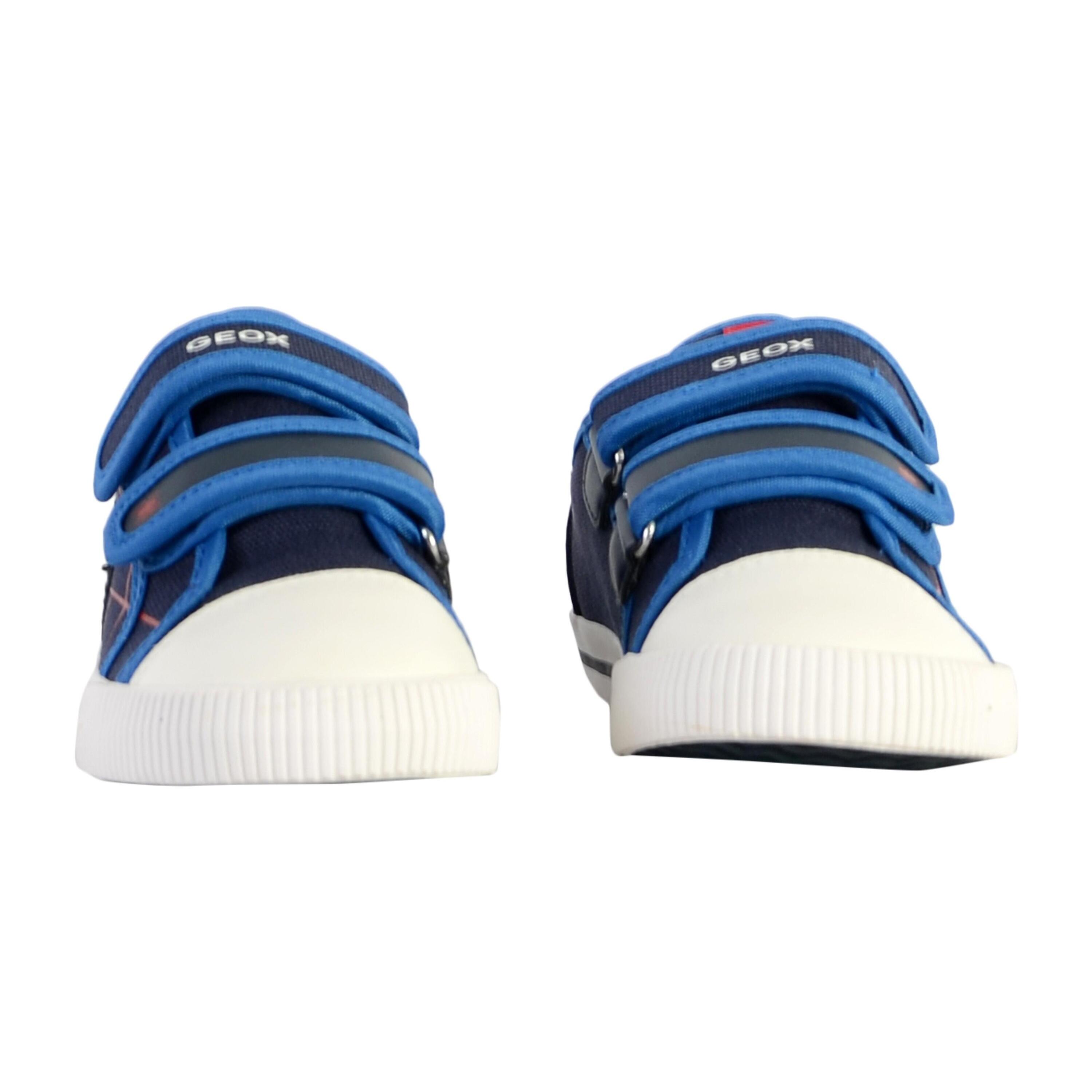Basket à Scratch Plate Geox Enfant Kilwi Canv+Geobuck 5/5