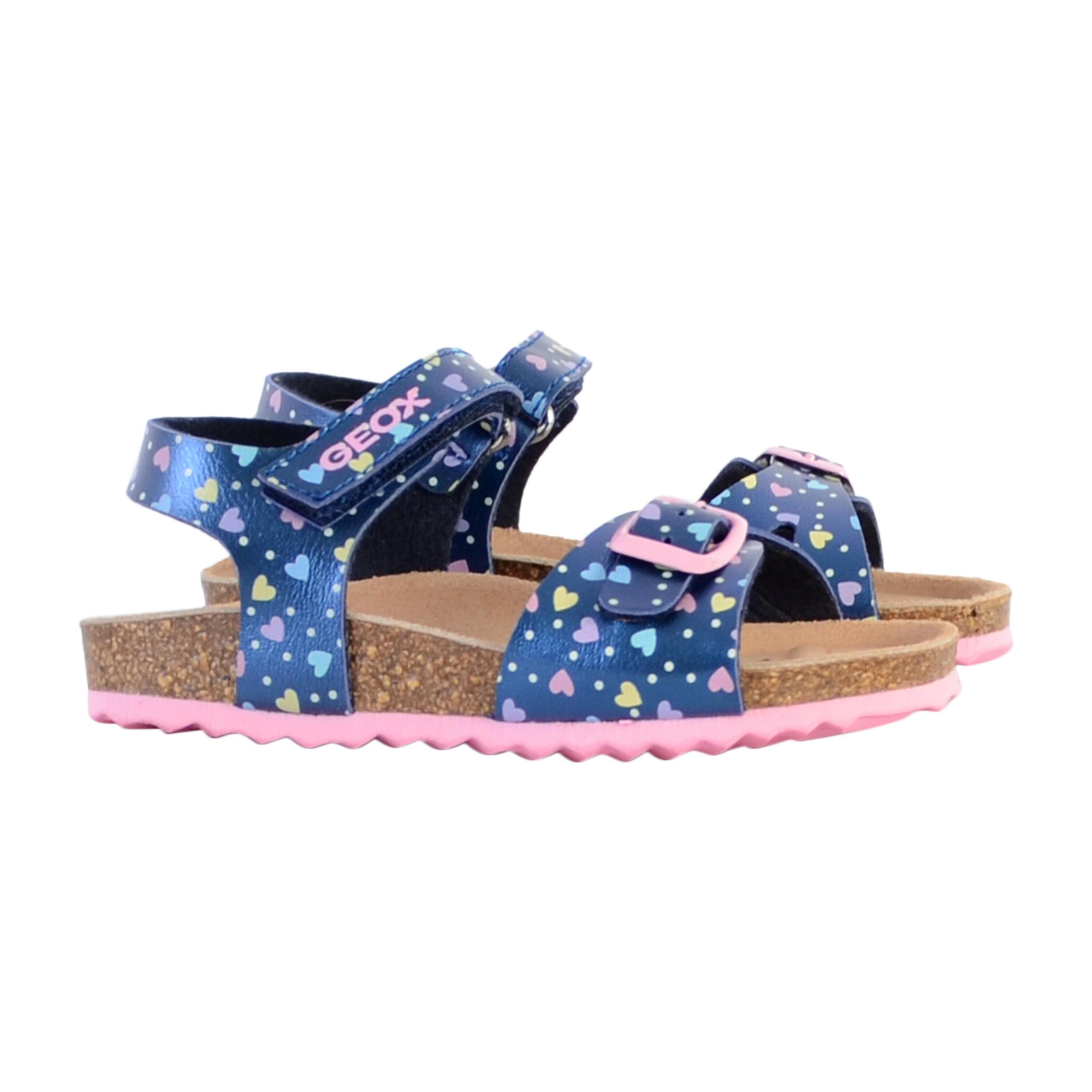 Sandali Geox Modello B Sandal Chalki Girl Colore Blu 3/5