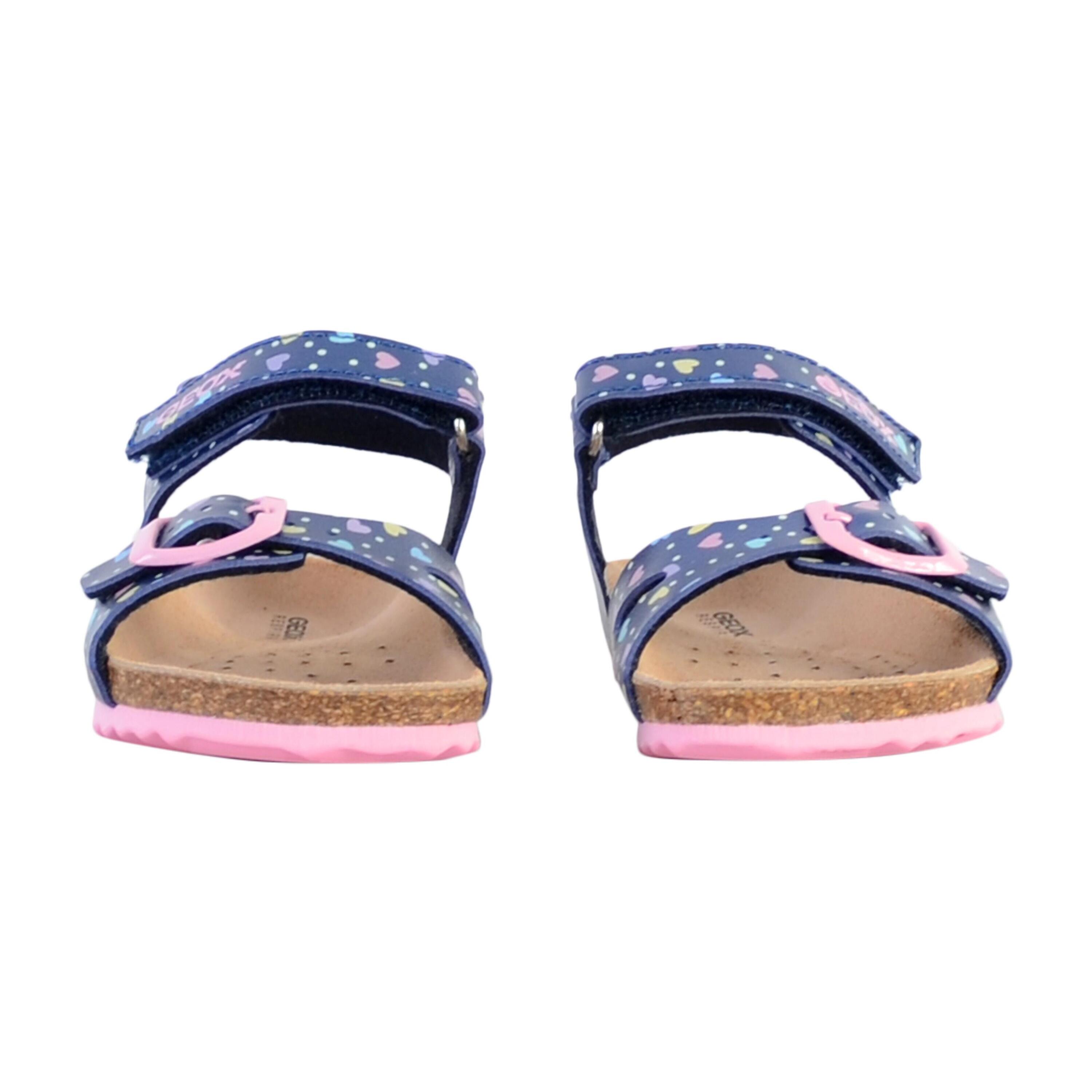 Sandali Geox Modello B Sandal Chalki Girl Colore Blu 5/5