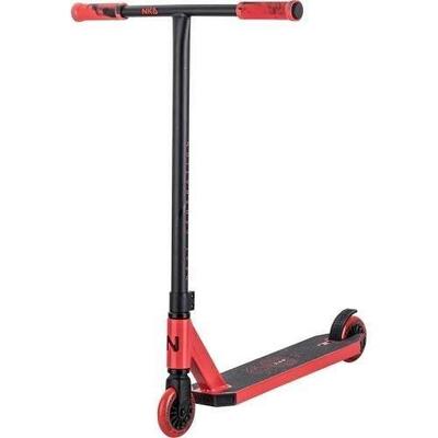 NKD Stunt Scooter Next Generation Rot Schwarz mit T-Bar