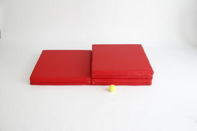 Turnmatte Klappbar 180 x 70 x 8 cm Weichbodenmatte Schwarz Gymnastikmatte